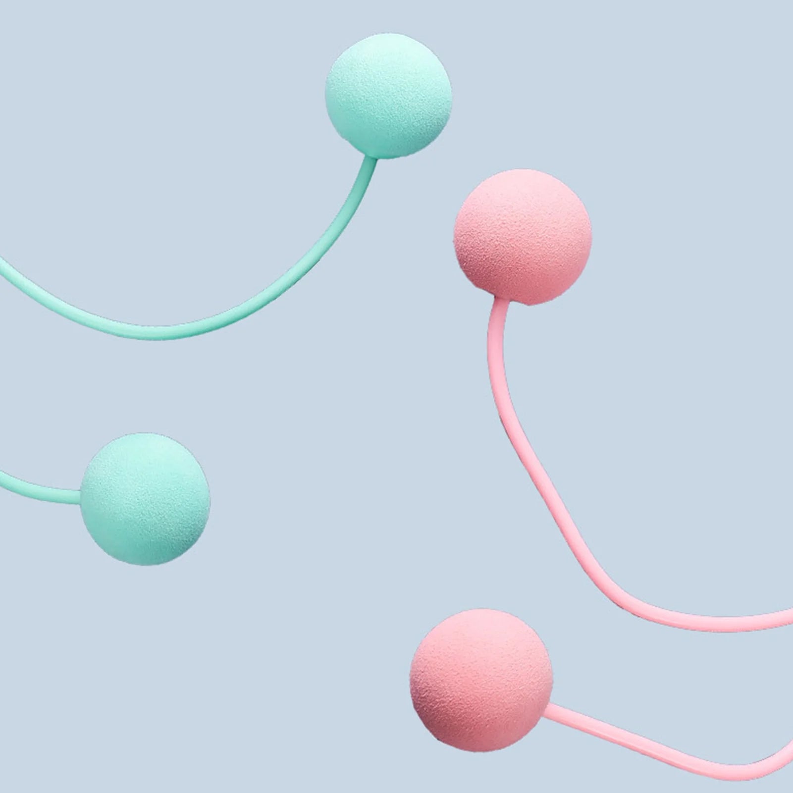 Cordless Jump Rope Wireless Skipping Rope with Two Balls Indoor Fast Speed Free Skipping Rope for Fitness Suitable for Boxing MMA WOD Training