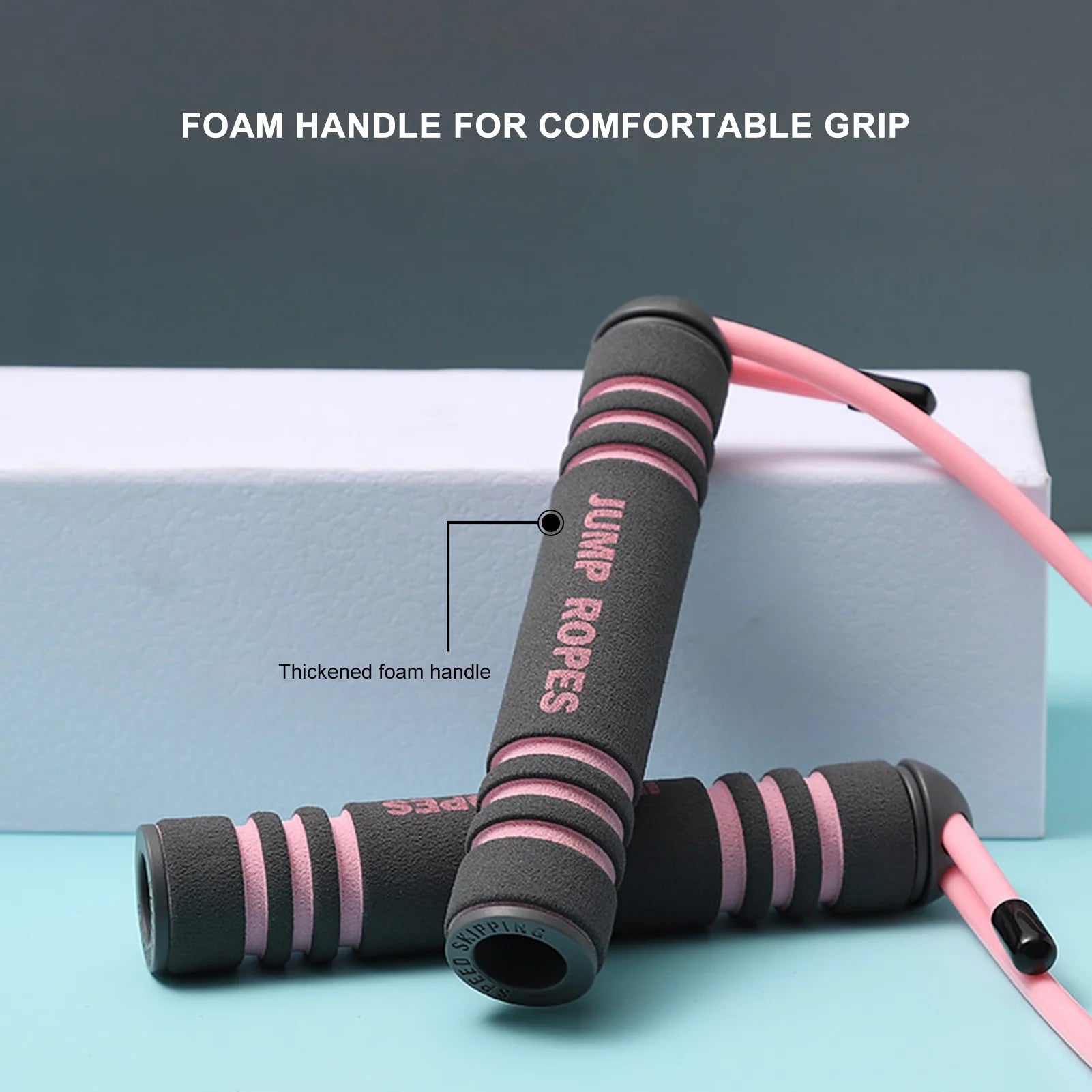 Cordless Jump Rope Wireless Skipping Rope with Two Balls Indoor Fast Speed Free Skipping Rope for Fitness Suitable for Boxing MMA WOD Training